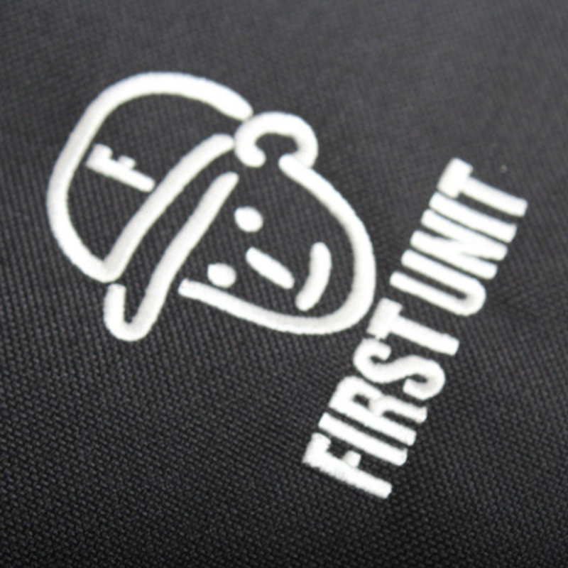 Embroidered Zip Pocket Sacoche V0897