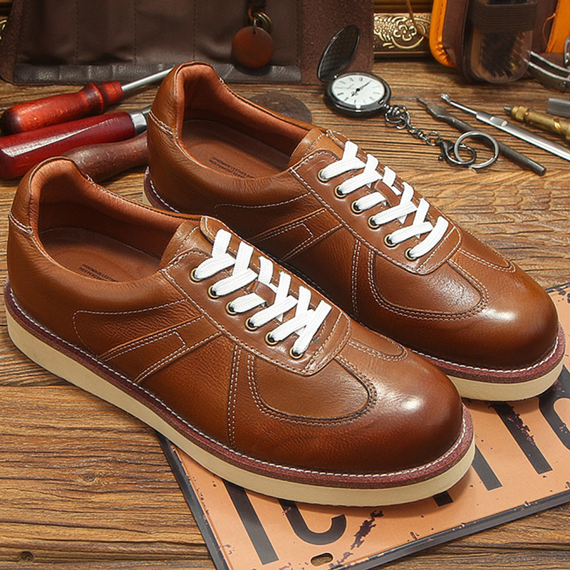 Classic Craft Leather Derby Shoes V1034