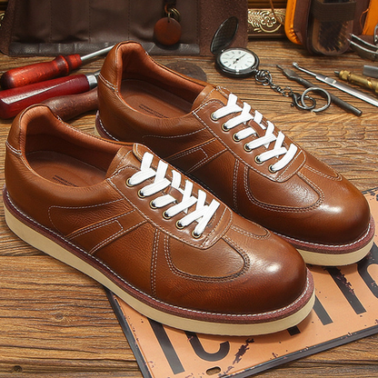 Classic Craft Leather Derby Shoes V1034