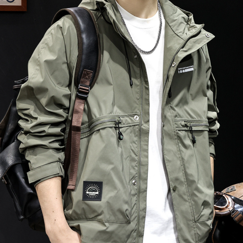 Lightweight Windbreaker Jacket V1051