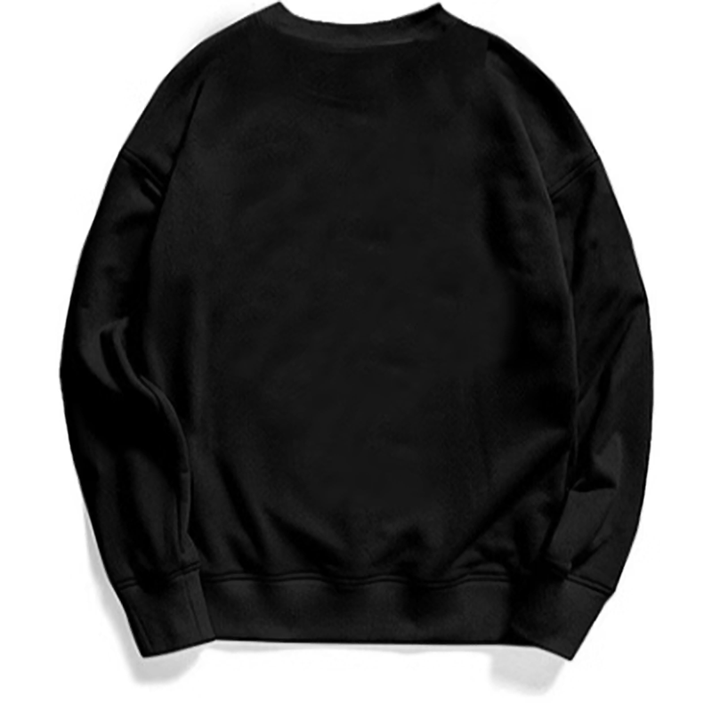 Round neck bike print sweatshirt V0031