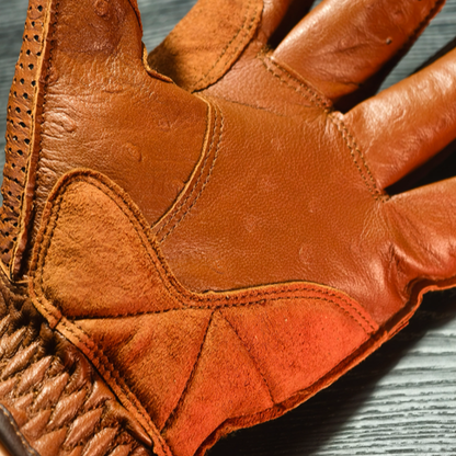 Genuine Goatskin Motorcycle Gloves V1027