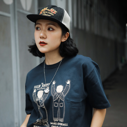 Ride With Fire Trucker Cap V1039