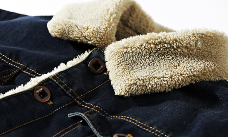 Thick Denim Work Jacket V0849