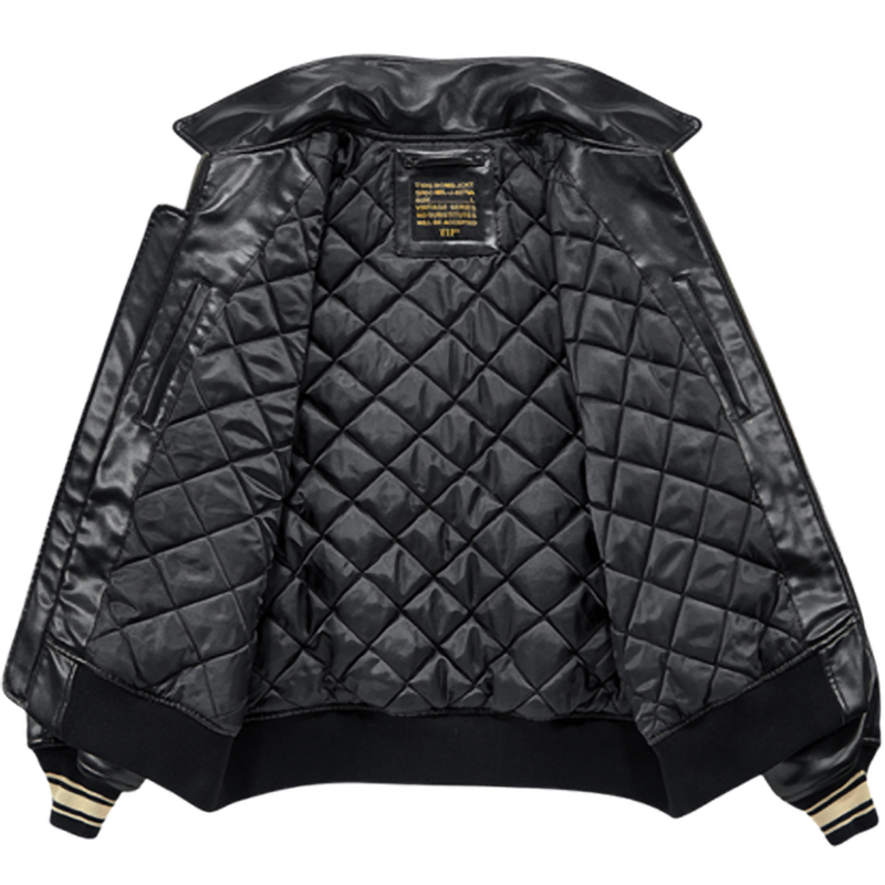 Vintage Biker Cotton Jacket V0848