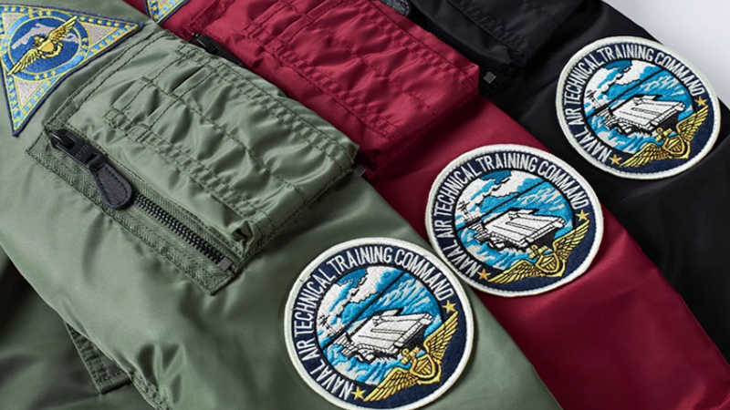 Retro patch NA-1 jacket V0151