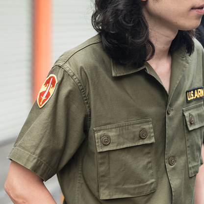 Vintage ARVN Airborne Shirt V0986