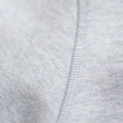 Fleece-lined flap pocket sweatshirt V0200