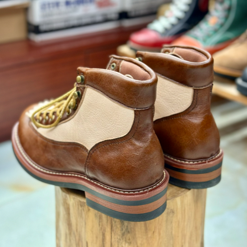 Retro Motorcycle Boots V0961