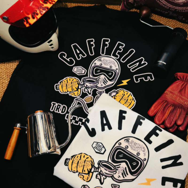 Rider's Cafe Graphic Tee V1013