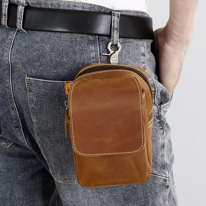 Leather Waist Pack Bag V0962