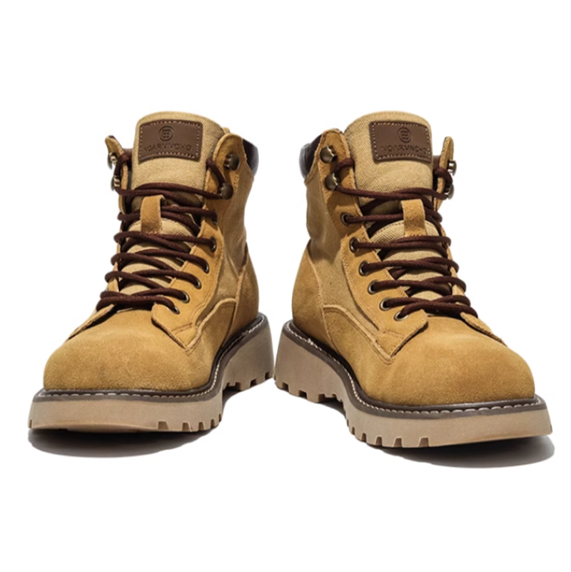 Winter suede work boots V0359