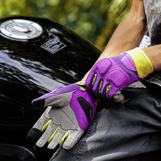 Retro Summer Motorcycle Gloves V0978