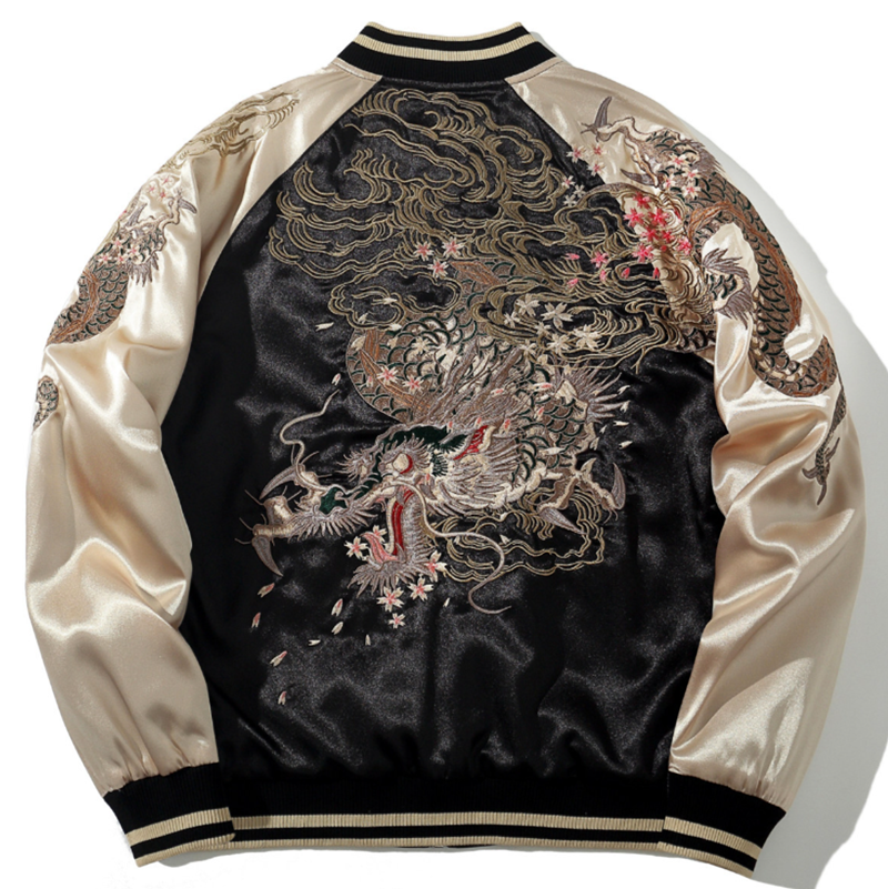 Embroidered Souvenir Jacket V0886
