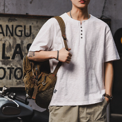 Retro Style Heavyweight T-Shirt V1008