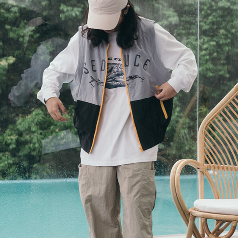 Colorful Fishing Work Vest V0892