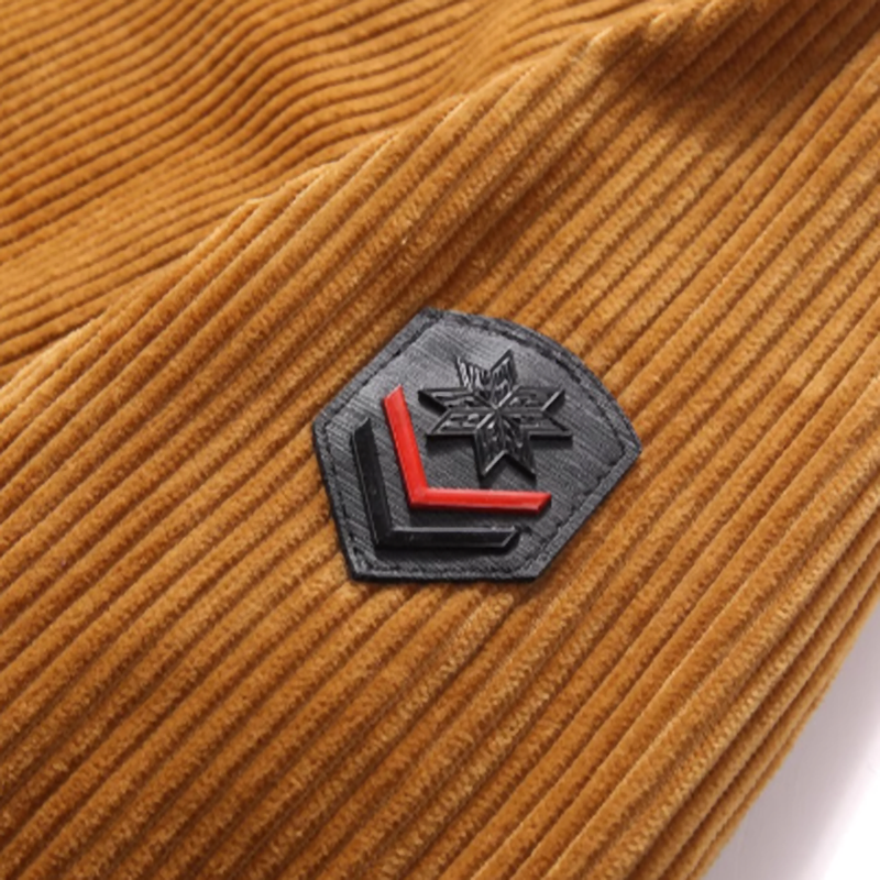 Corduroy Retro Fleece Jacket V0323