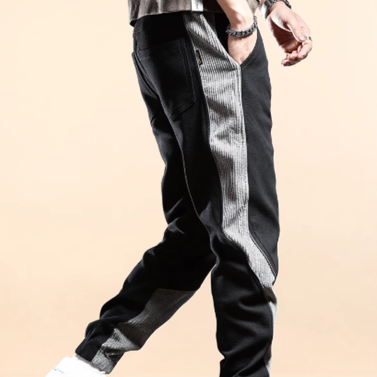 Two Tone Casual Sweatpants V0708
