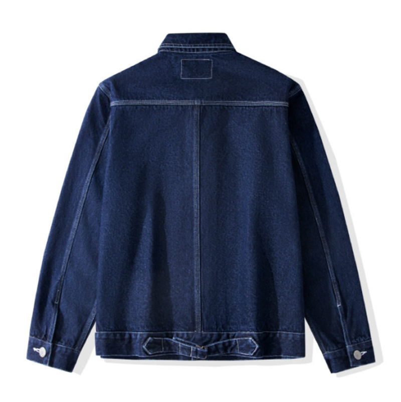Hickory Striped Denim Jacket V1046