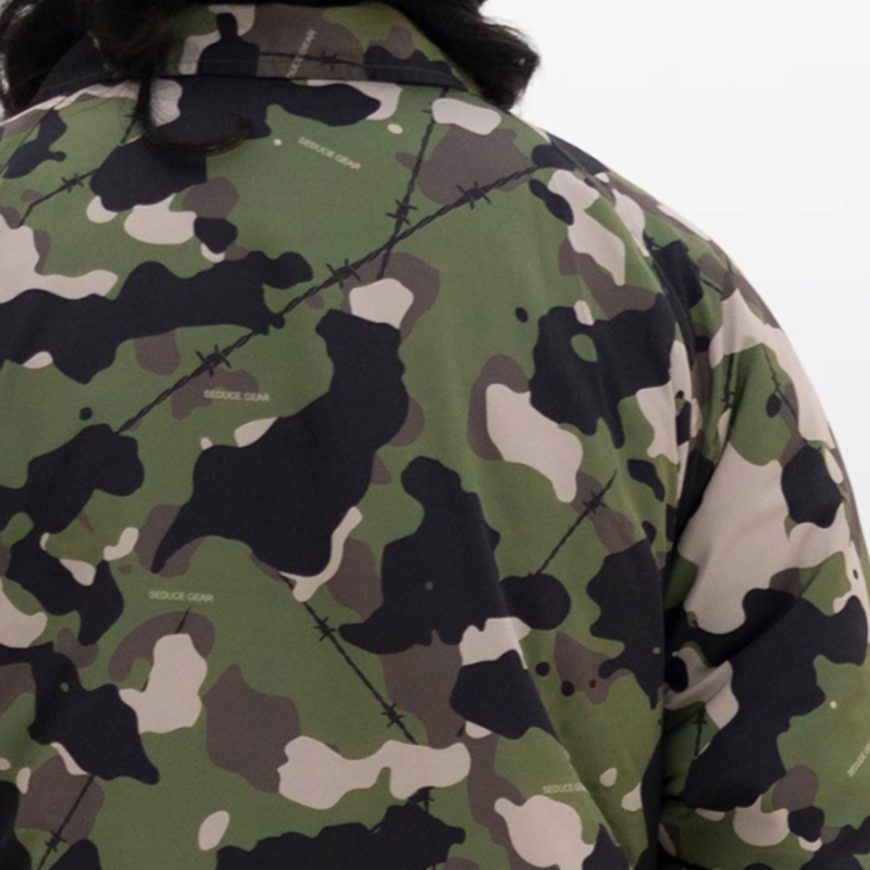 American Retro Camouflage Jacket V0458