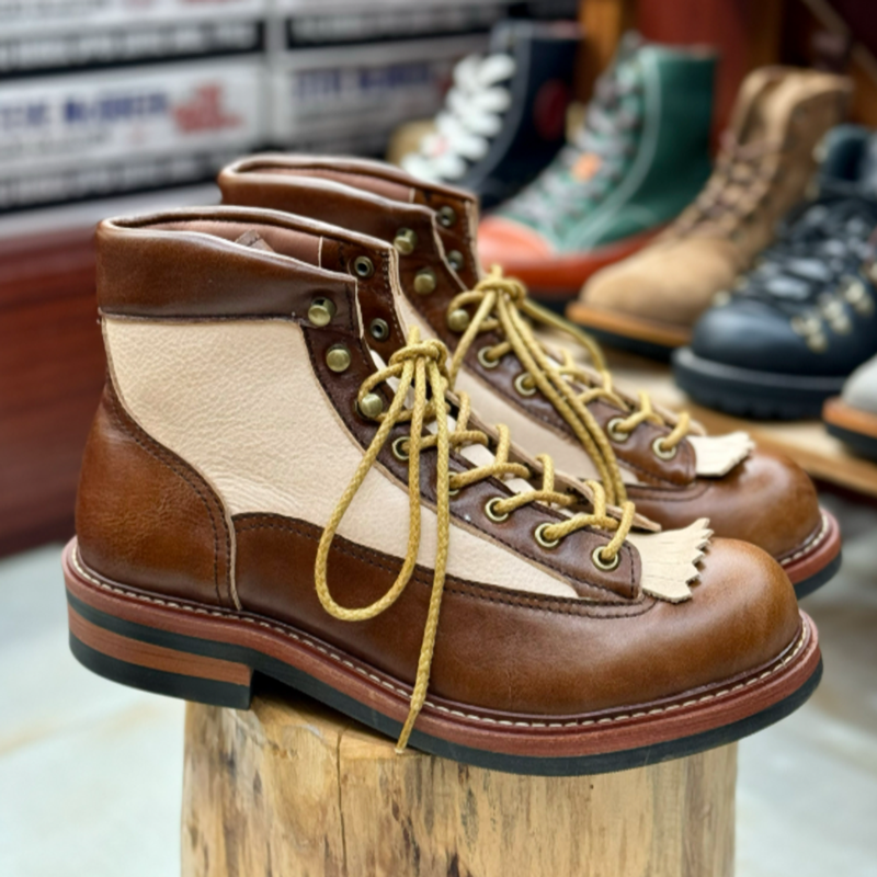 Retro Motorcycle Boots V0961