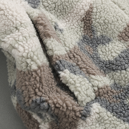 Camouflage Baseball Jacket V0835