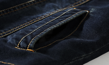 Thick Denim Work Jacket V0849