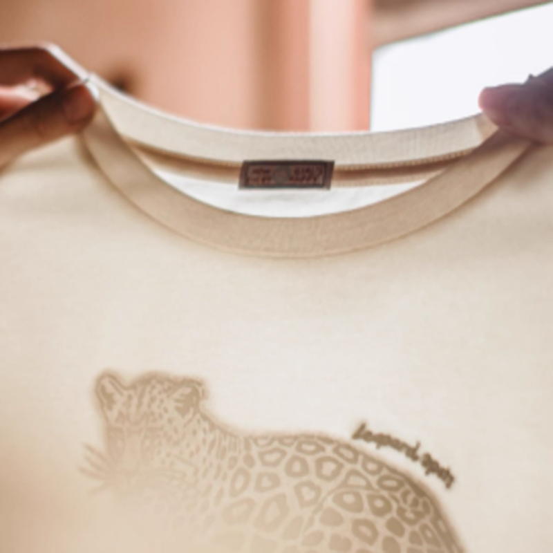 Vintage  Animal motif Summer Tee V0634