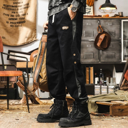 Heavyweight  Retro Casual Pants V0749