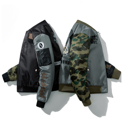 Camouflage MA-1 Jacket Set V0829