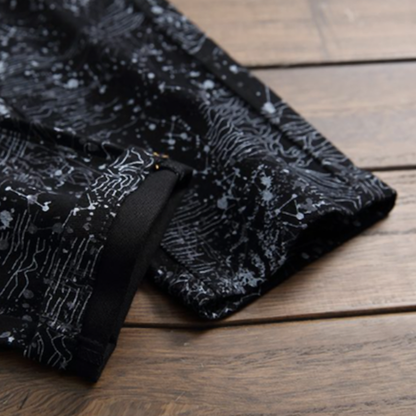 Street Style Floral Pants V0823