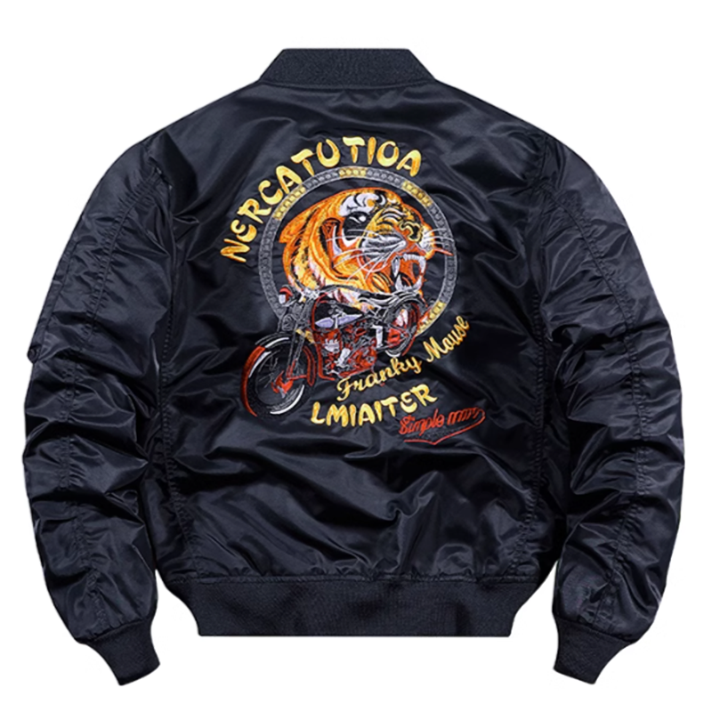 Vintage Bike Tiger MA-1 Jacket V0289