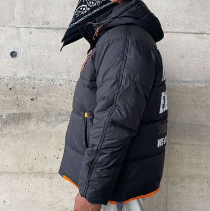 Patch Lightning Cotton Down Jacket V0433