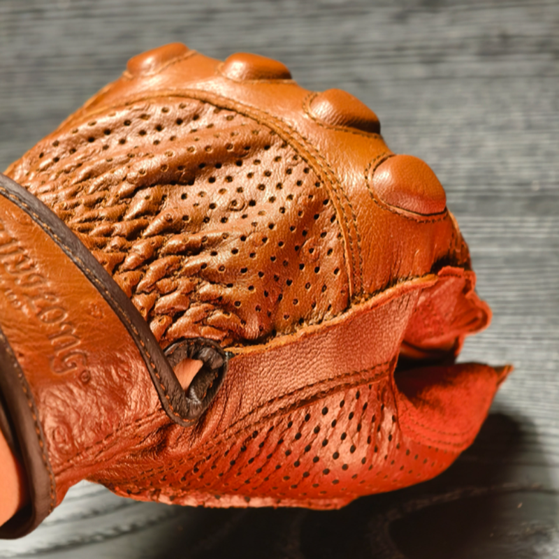 Genuine Goatskin Motorcycle Gloves V1027