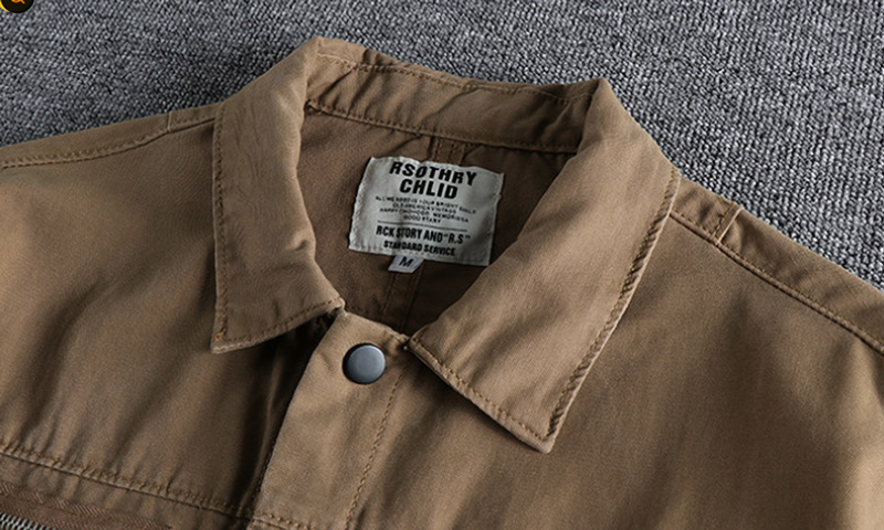 Loose Pocketed Long Sleeve Shirt V0893