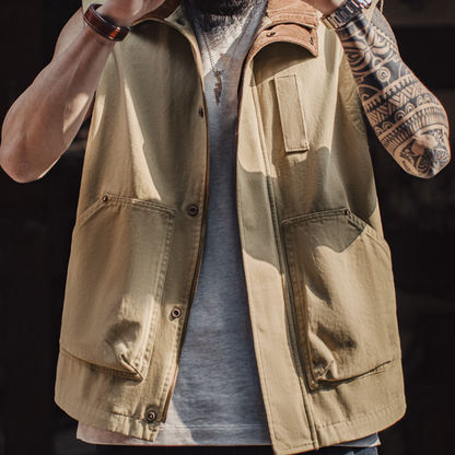 Vintage Safari Vest V0916