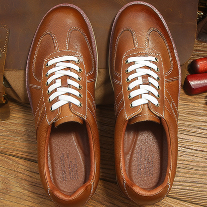 Classic Craft Leather Derby Shoes V1034
