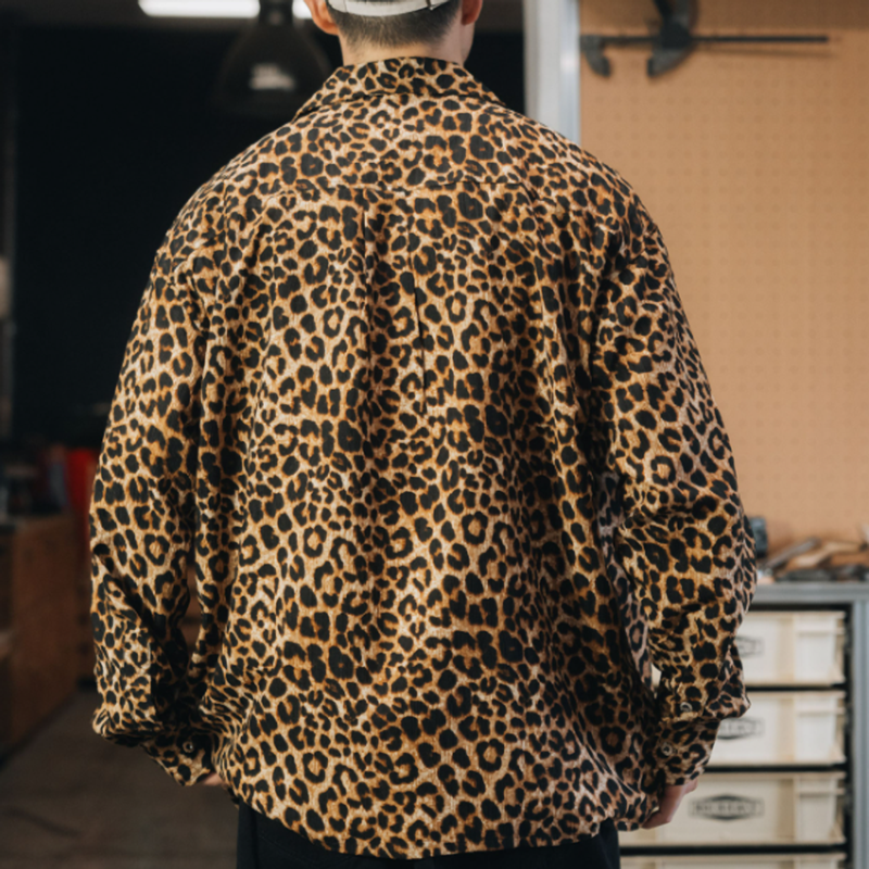 Vintage Animal Print Shirt V0807