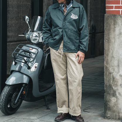 Riding Waterproof Coach Jacket V0491