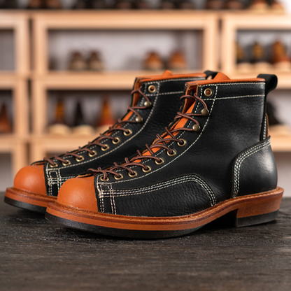 Retro High Top Work Boots V0778