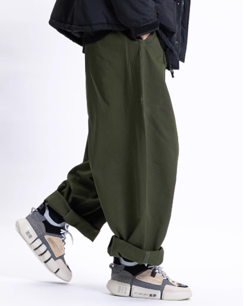 Casual wide leg pants V0107