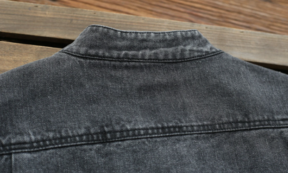 Retro Denim Shirt Jacket V1041