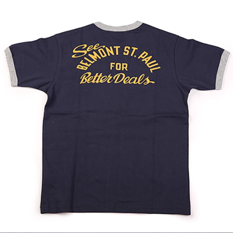 American Vintage  Biker Tee V0675