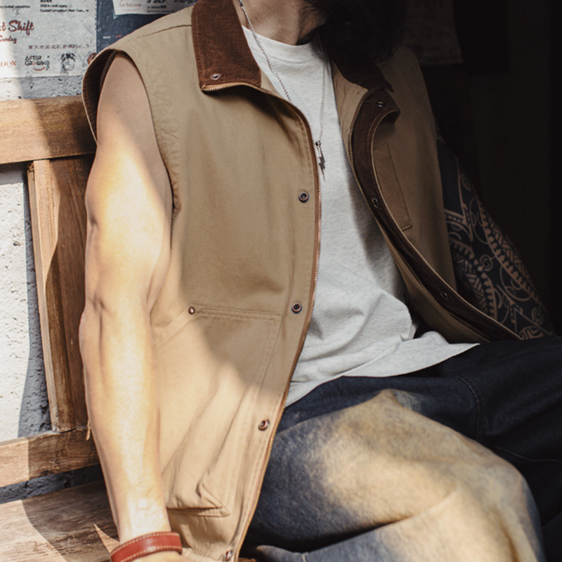 Vintage Safari Vest V0916