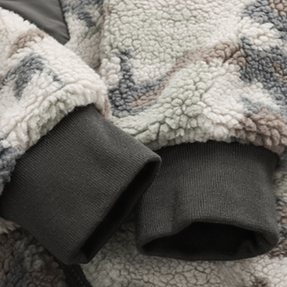 Camouflage Baseball Jacket V0835