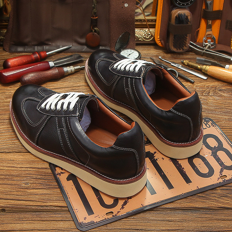 Classic Craft Leather Derby Shoes V1034
