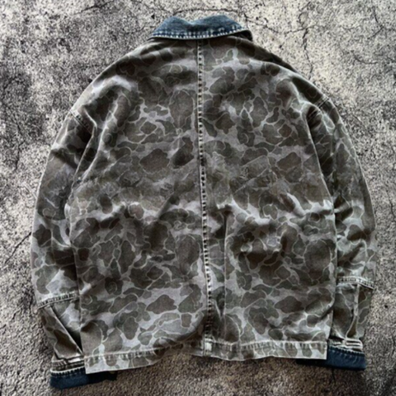 Vintage Camouflage Work Jacket V0923