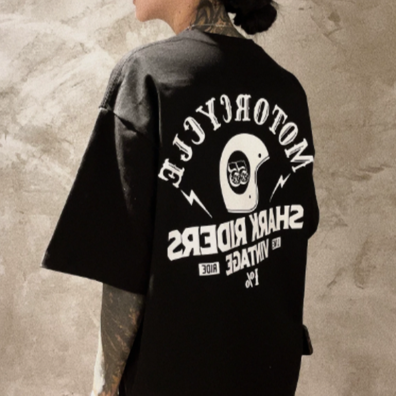 Vintage Motorcycle T-Shirt V1012