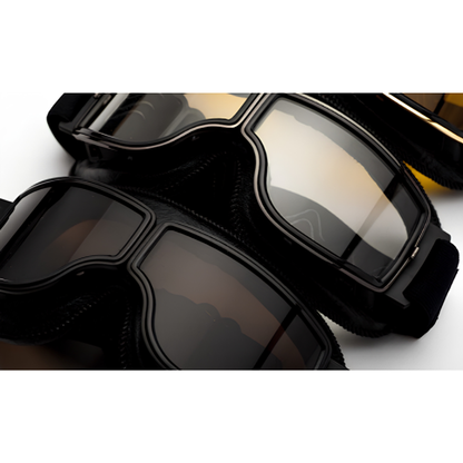 Vintage Pilot Goggles for Bikes V1028