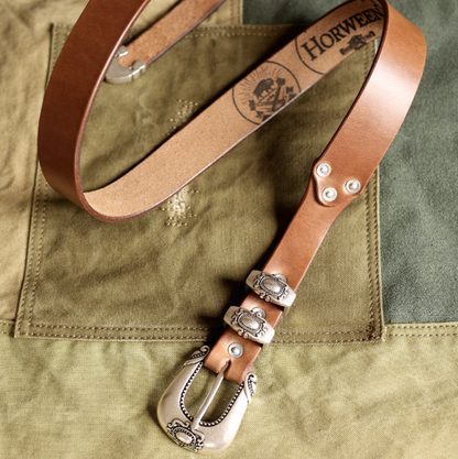 Handcrafted Western Leather Belts V1016